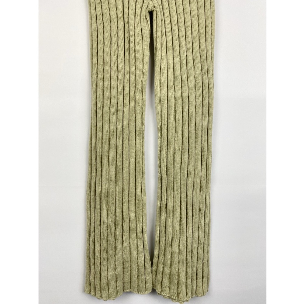 By Together Ribbed Knit Sweater Pants, Beige - Size S - Picture 6 of 8